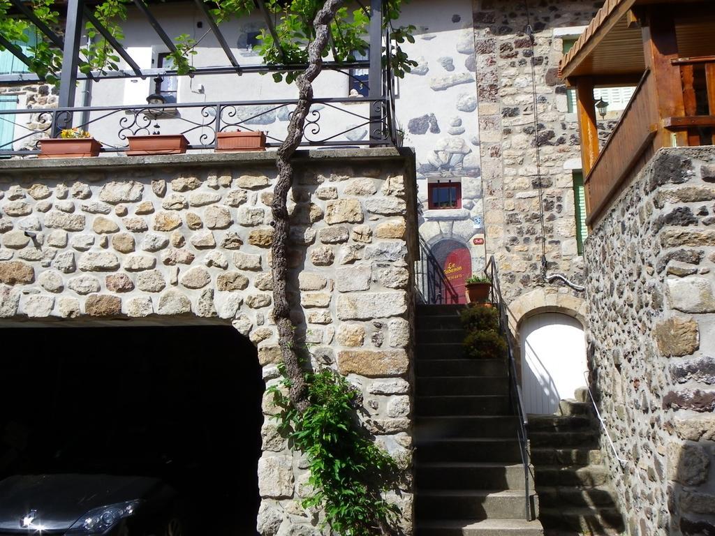 Bed and Breakfast Le Cabanon Thueyts Exterior foto
